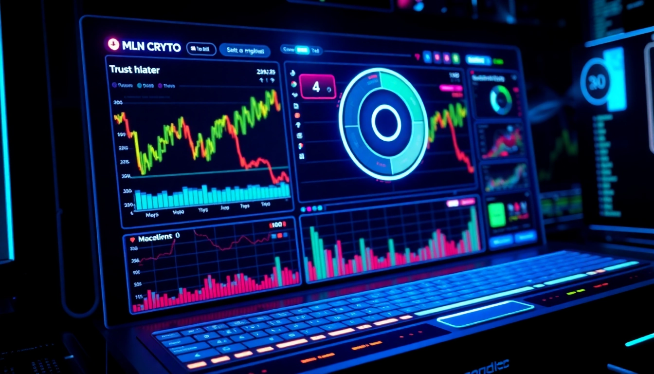 AICoin platform featuring live crypto market charts, real-time alerts, and secure trading interface for cryptocurrency investors.