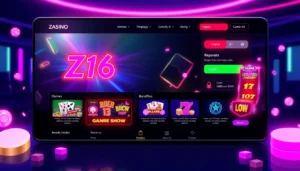 Prominent z16 online casino platform with secure and fast slots for safe gaming experience