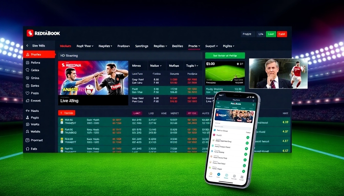 Reddy Anna Book: User engaging with live sports betting on mobile, vibrant odds display, fast interface, and secure transactions for Indian bettors.