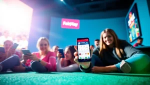 Screenshot showcasing the fairplay app’s user-friendly interface with live betting options and casino games on a mobile device.