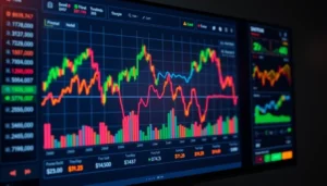 Global Trading News highlights stock market fluctuations, gold highs, and economic updates for