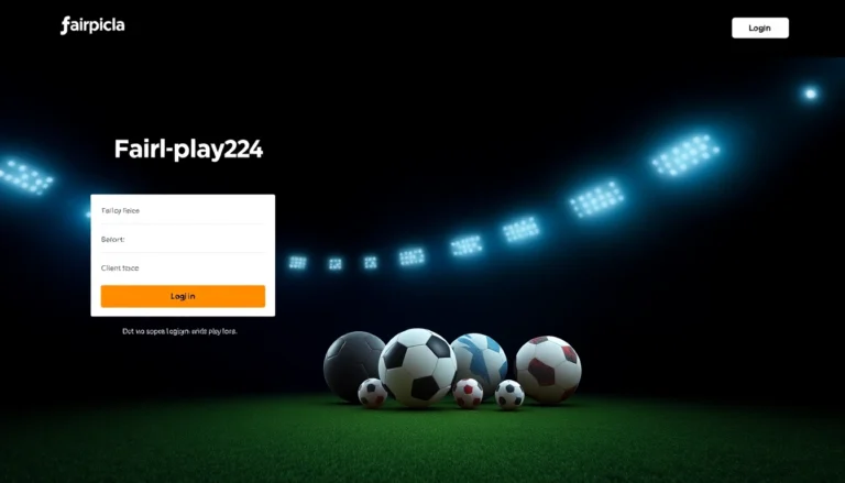 How to Access Your Fairplay24 account: A Complete Guide to Fairplay24 login