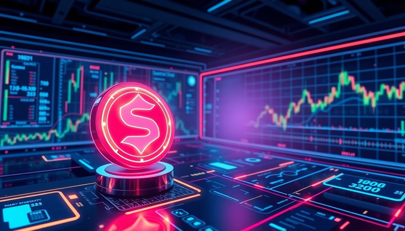 Visual representation of Solana Scarcity Token highlighting digital scarcity and blockchain
