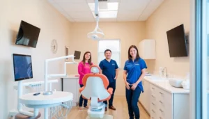 Ventura Bright Dental team providing friendly dental care in a modern, welcoming clinic environment