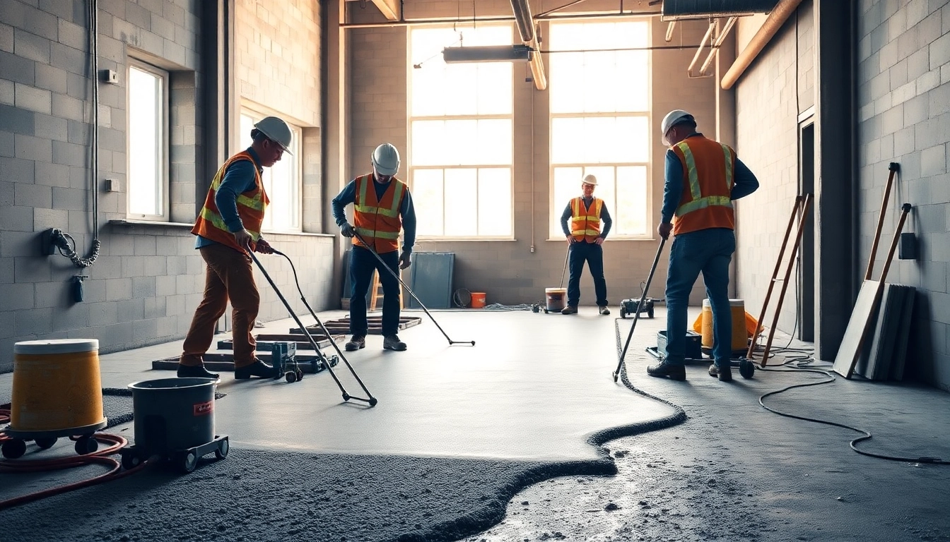 Liquid screeding Birmingham experts applying seamless floor pour for smooth, durable surfaces